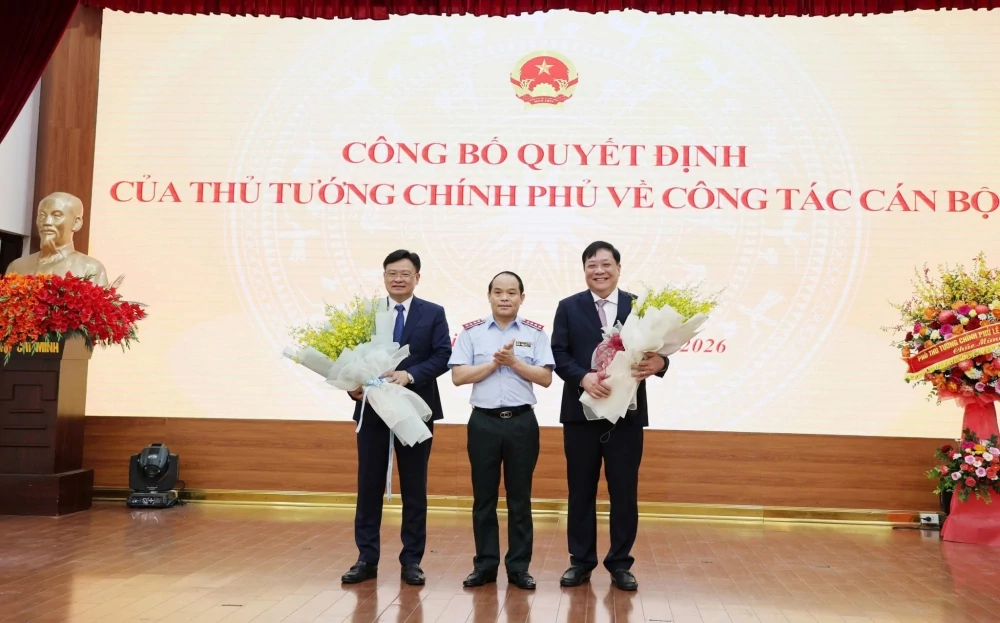 Hai tân Phó Tổng Thanh tra Chính phủ nhận nhiệm vụ mới
