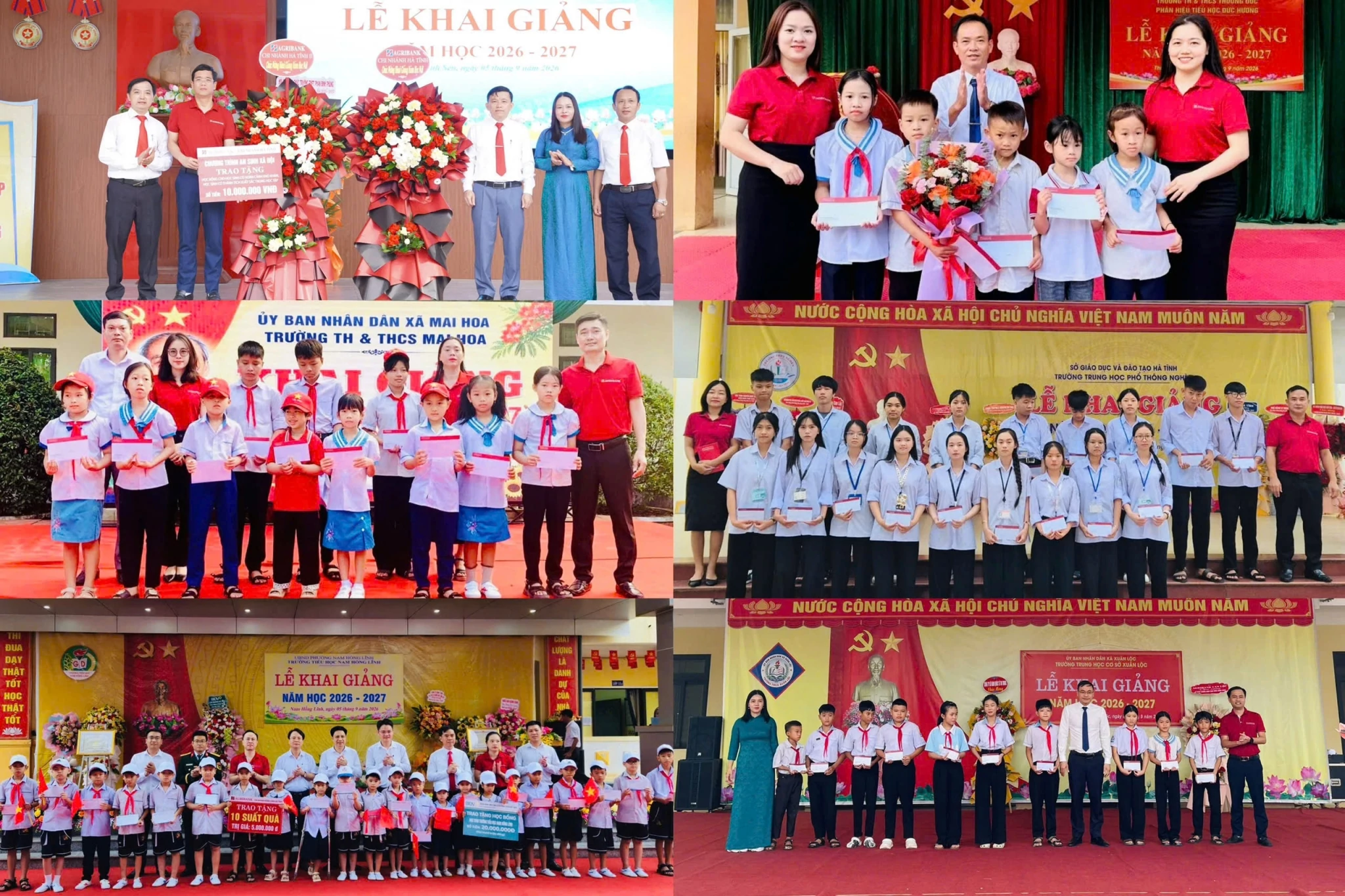 Agribank dành 60,7 tỷ đồng xây trường, tiếp sức học sinh vùng khó khăn