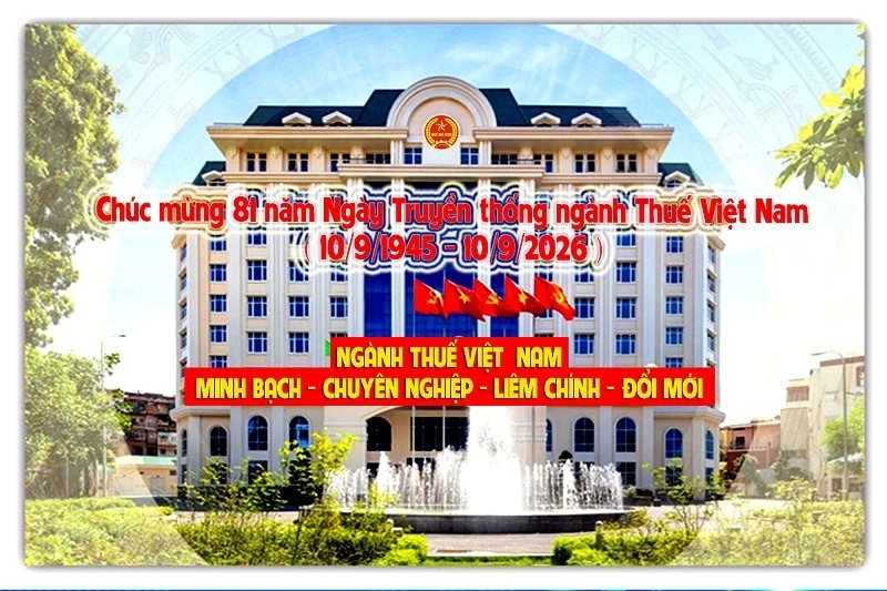 Cục trưởng Cục Thuế Mai Xuân Thành gửi Thư chúc mừng Ngày truyền thống ngành Thuế Việt Nam