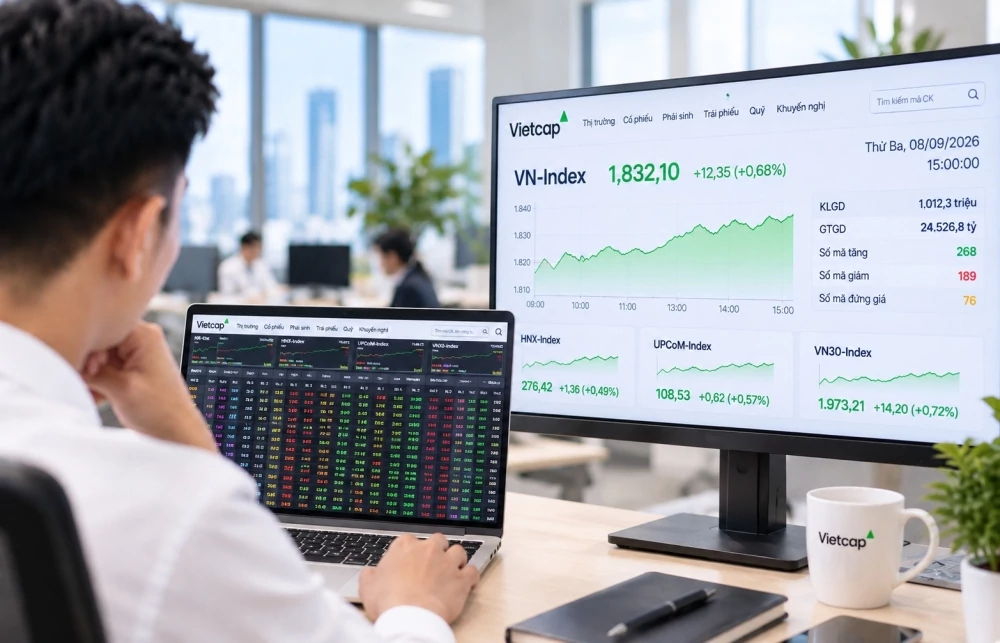 VN-Index chờ thêm lực đẩy từ dòng vốn nâng hạng