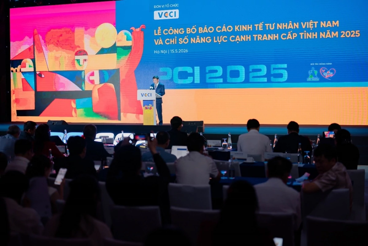 VCCI công bố Báo cáo Kinh tế tư nhân Việt Nam và Chỉ số Năng lực cạnh tranh cấp tỉnh (PCI) năm 2025 VCCI công bố Báo cáo Kinh tế tư nhân Việt Nam và Chỉ số Năng lực cạnh tranh cấp tỉnh (PCI) năm 2025