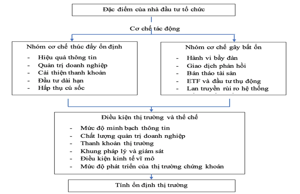 Vai trò hai mặt của nhà đầu tư tổ chức đối với tính ổn định của thị trường chứng khoán Việt Nam