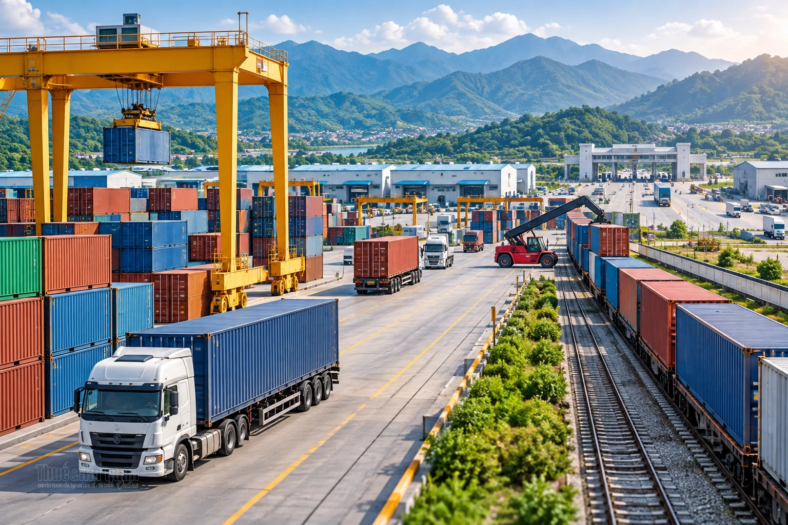 Tổ chức lại hạ tầng theo dòng hàng để phát triển hạ tầng logistics
