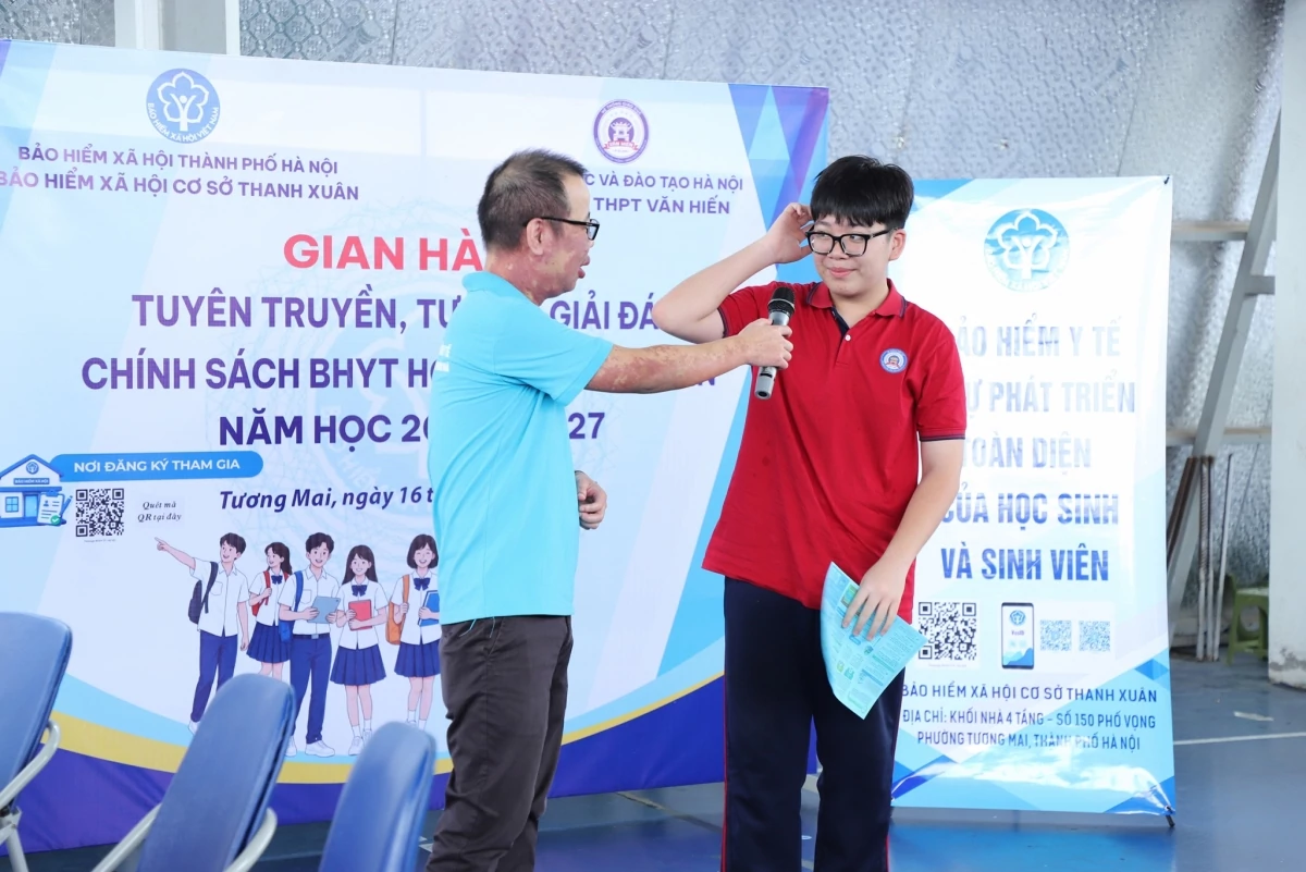 Lan tỏa giá trị bảo hiểm y tế trong trường học, hướng tới bao phủ 100% học sinh