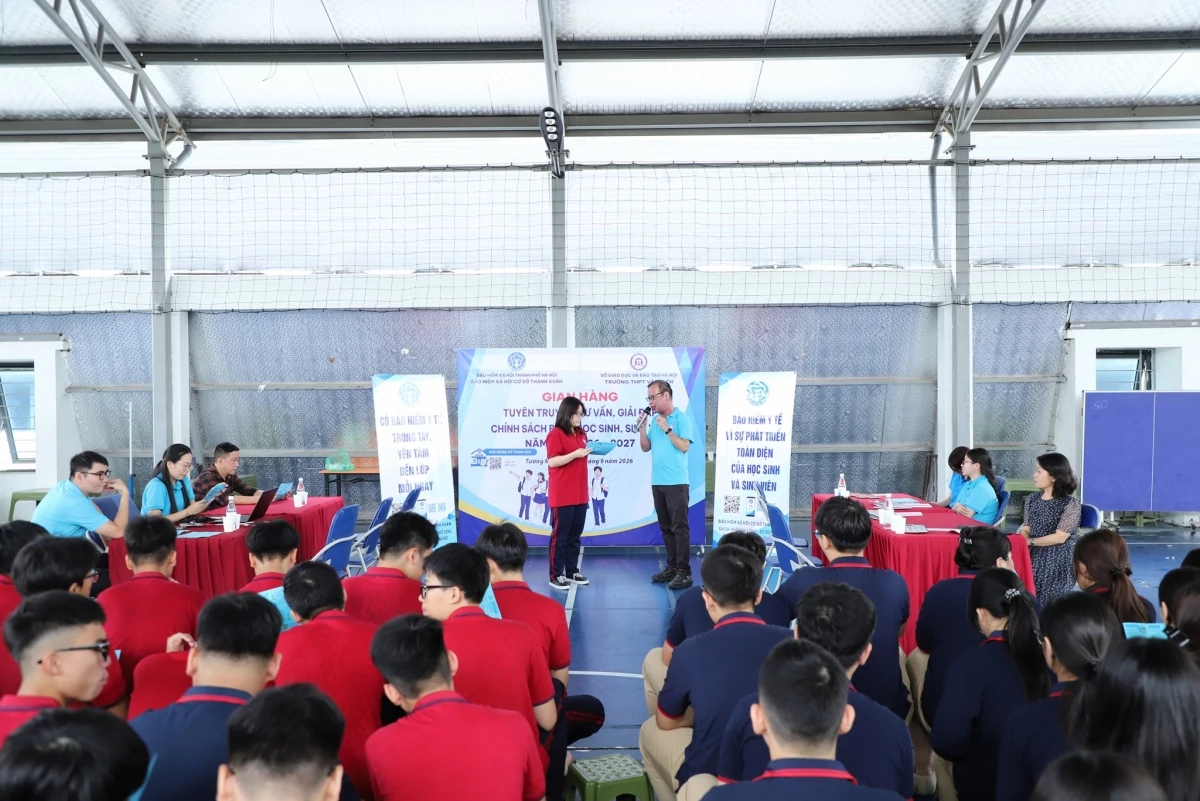 Lan tỏa giá trị bảo hiểm y tế trong trường học, hướng tới bao phủ 100% học sinh