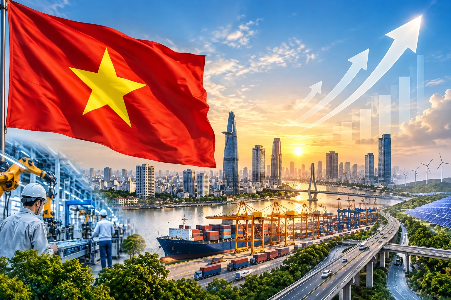 Giữ nhịp tăng trưởng cao, tạo sức bật dài hạn cho kinh tế Việt Nam