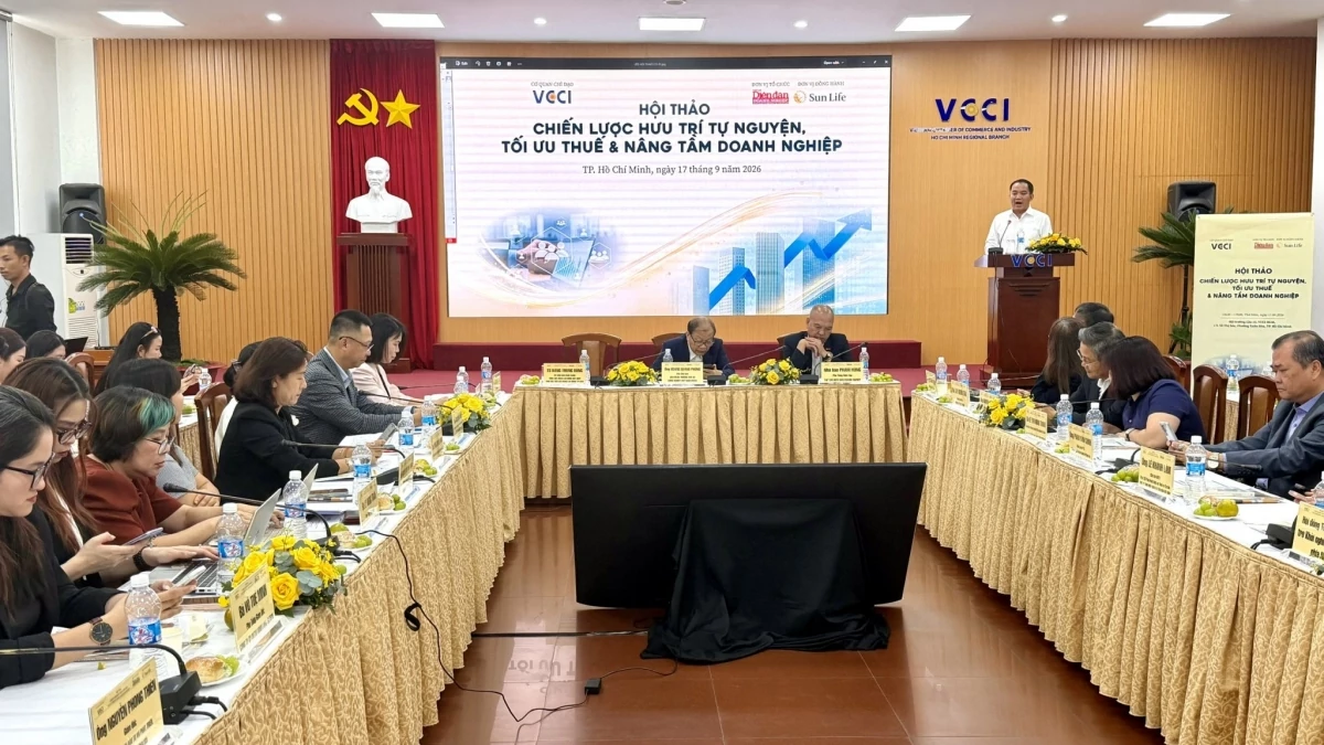 Toàn cảnh hội thảo. Ảnh: Thu Dịu Thị trường bảo hiểm hưu trí tự nguyện trước cơ hội bứt phá
