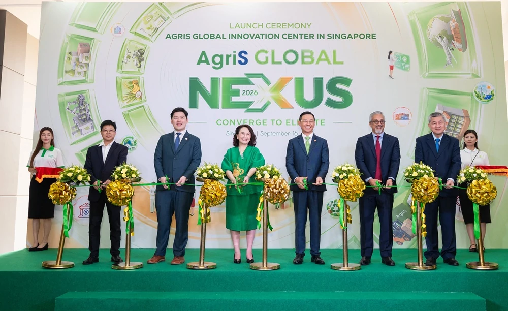 AgriS ra mắt Trung tâm Đổi mới sáng tạo toàn cầu tại Singapore AgriS ra mắt Trung tâm Đổi mới sáng tạo toàn cầu tại Singapore