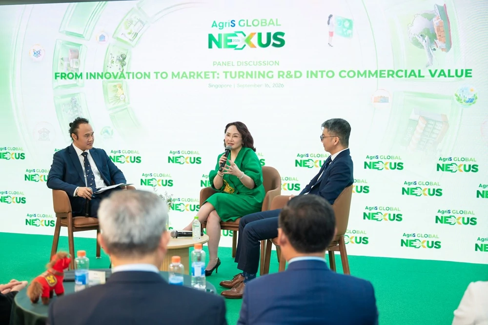 AgriS ra mắt Trung tâm Đổi mới sáng tạo toàn cầu tại Singapore AgriS ra mắt Trung tâm Đổi mới sáng tạo toàn cầu tại Singapore