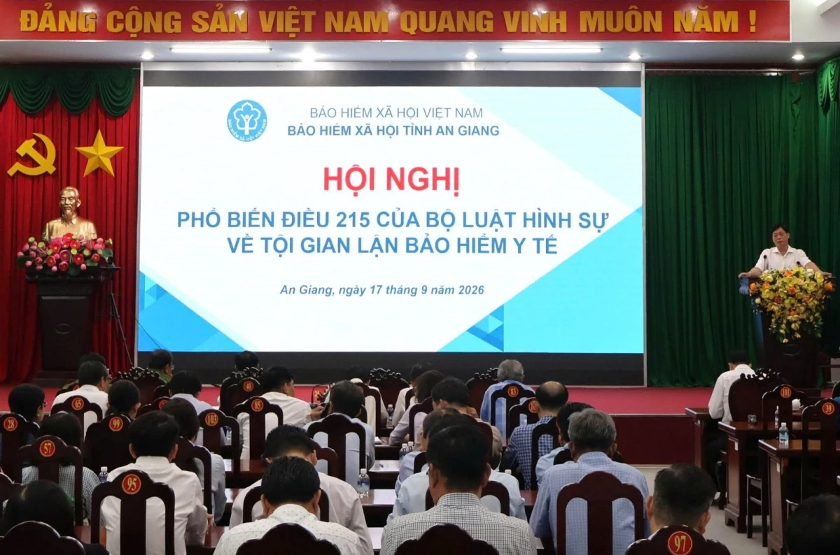 An Giang: 100% cơ sở khám chữa bệnh được cảnh báo sớm về tội gian lận bảo hiểm y tế