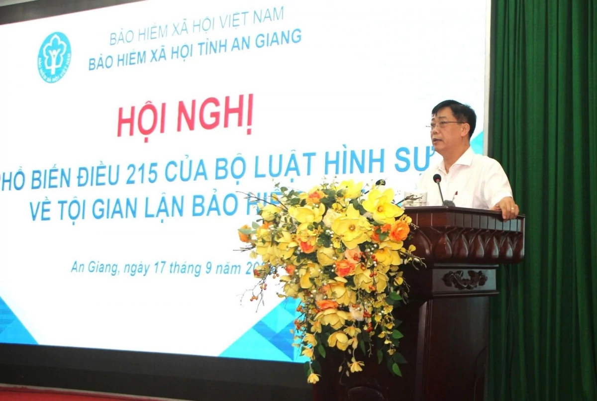 An Giang: 100% cơ sở khám chữa bệnh được cảnh báo sớm về tội gian lận bảo hiểm y tế