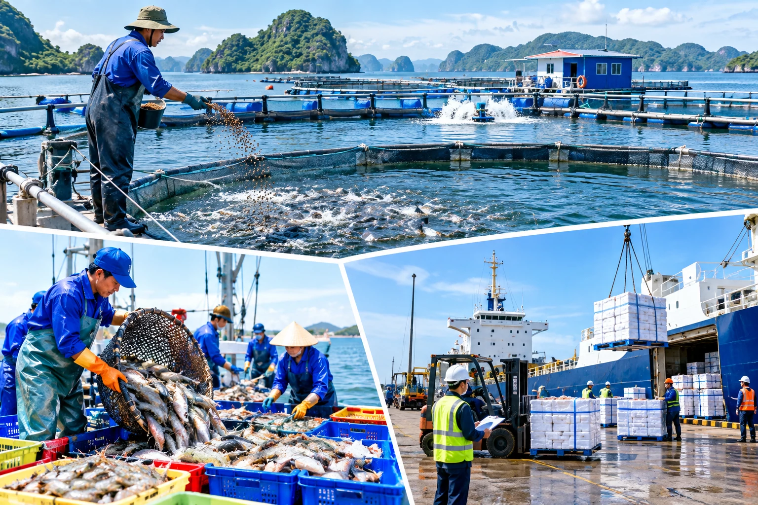 Xuất khẩu thủy sản mở rộng thị trường nội địa