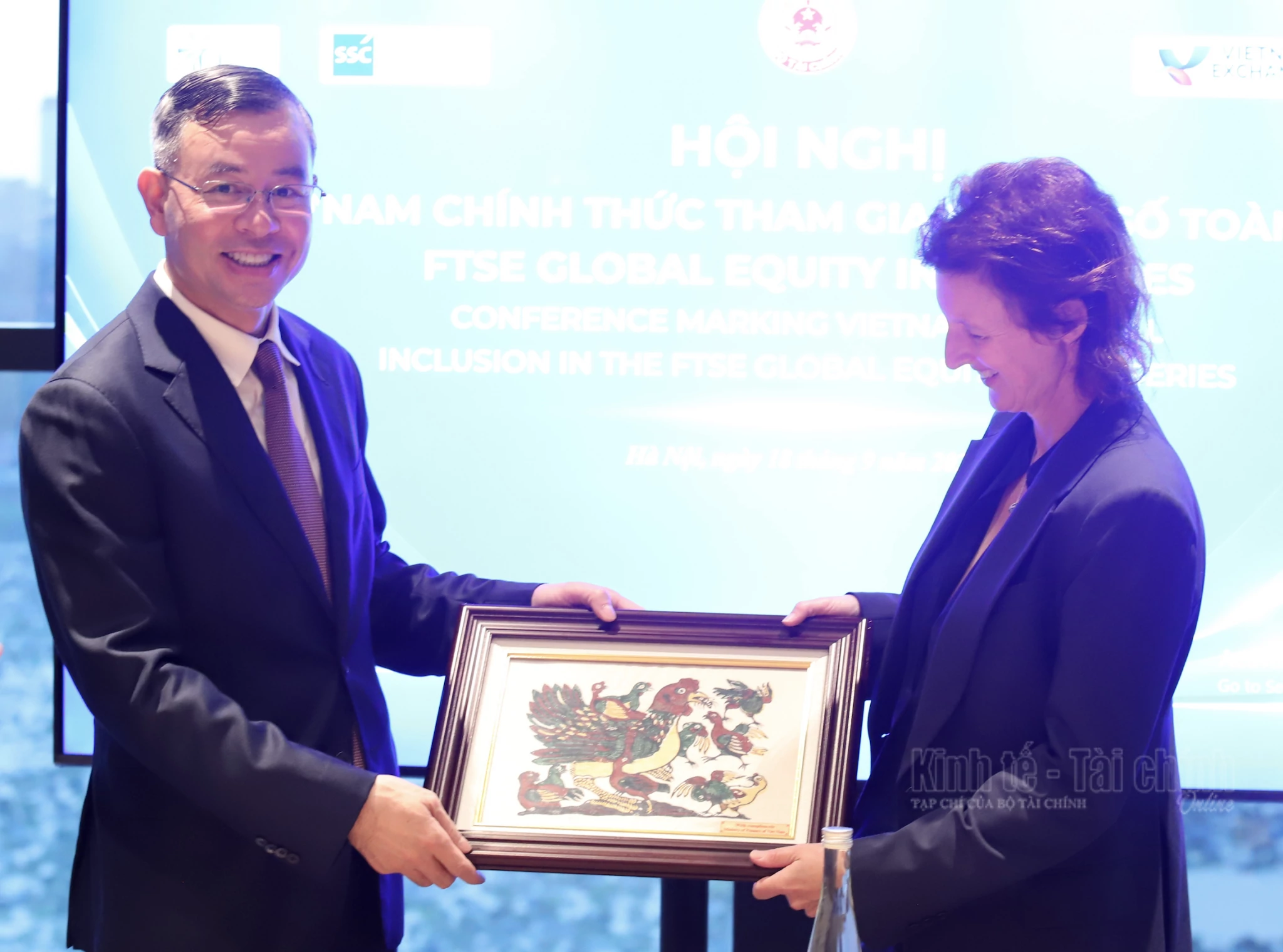 Bộ trưởng Ngô Văn Tuấn tiếp CEO FTSE Russell, trao đổi định hướng hợp tác sau nâng hạng