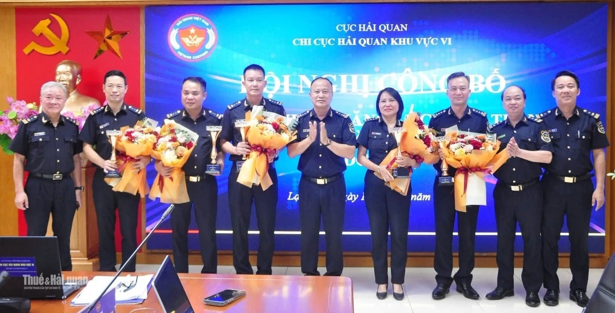 Chi cục Hải quan khu vực VI tổ chức Hội nghị công bố báo cáo đánh giá năng lực cạnh tranh và chất lượng điều hành, quản lý cấp cơ sở (CDCI) năm 2026. Ảnh: Hải quan khu vực VI