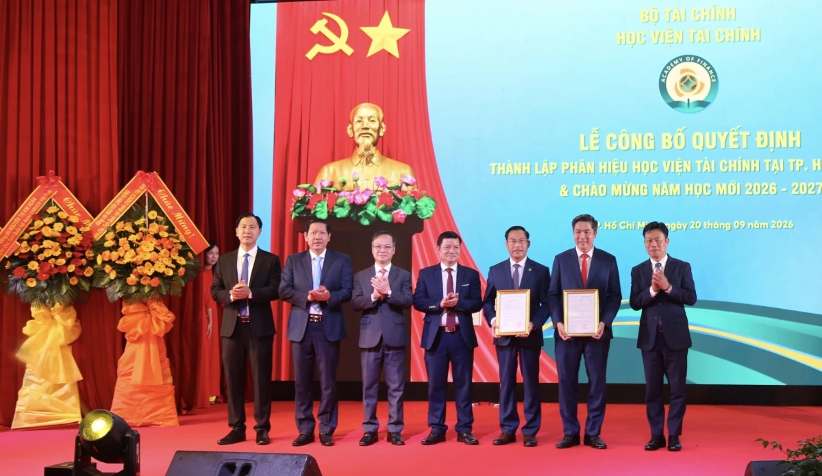 Thành lập Phân hiệu Học viện Tài chính tại TP. Hồ Chí Minh Thành lập Phân hiệu Học viện Tài chính tại TP. Hồ Chí Minh