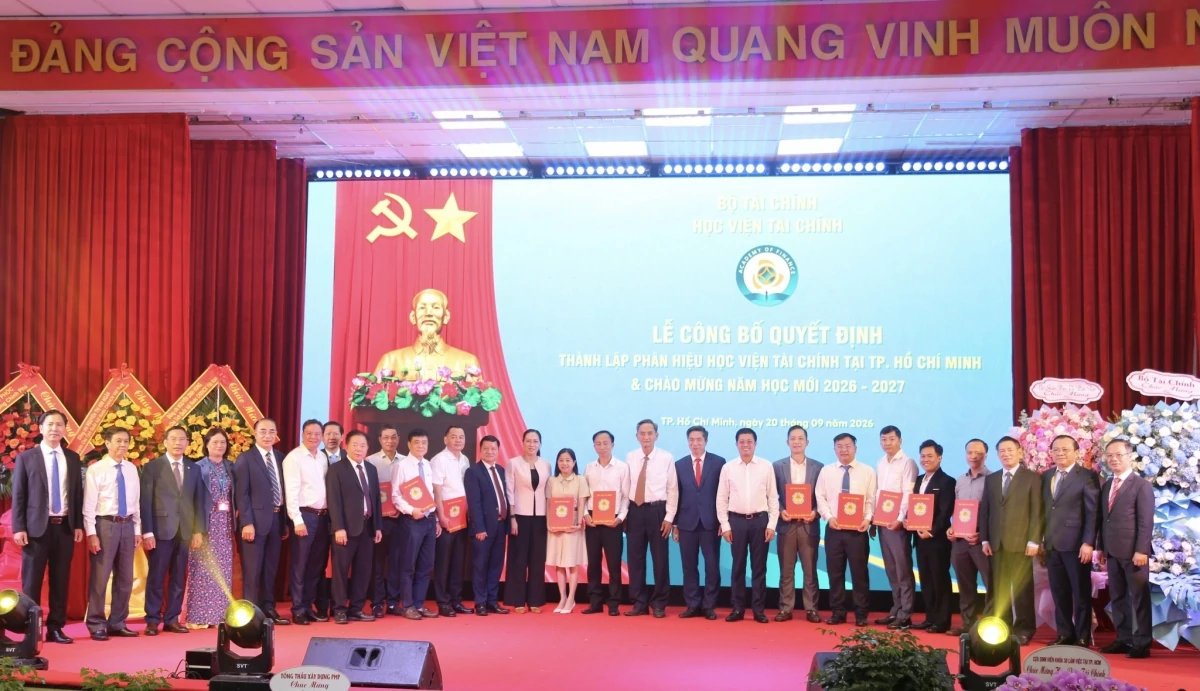 Thành lập Phân hiệu Học viện Tài chính tại TP. Hồ Chí Minh Thành lập Phân hiệu Học viện Tài chính tại TP. Hồ Chí Minh
