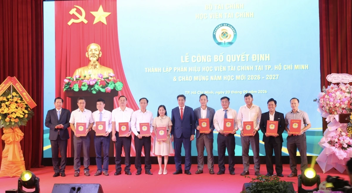 Thành lập Phân hiệu Học viện Tài chính tại TP. Hồ Chí Minh Thành lập Phân hiệu Học viện Tài chính tại TP. Hồ Chí Minh