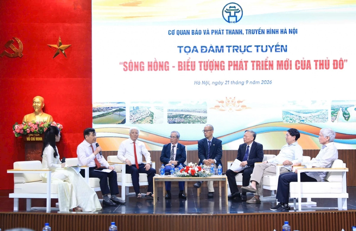 Quy hoạch sông Hồng: Từ “ranh giới” thành trục phát triển đô thị Hà Nội Quy hoạch sông Hồng: Từ “ranh giới” thành trục phát triển đô thị Hà Nội