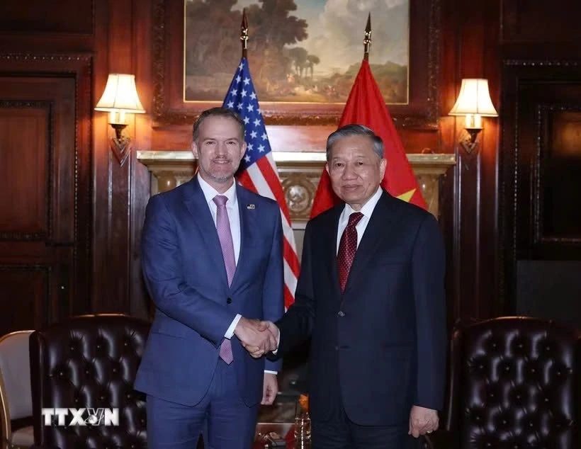 Tổng Bí thư, Chủ tịch nước Tô Lâm tiếp Trưởng Đại diện Thương mại Hoa Kỳ Tổng Bí thư, Chủ tịch nước Tô Lâm tiếp Trưởng Đại diện Thương mại Hoa Kỳ