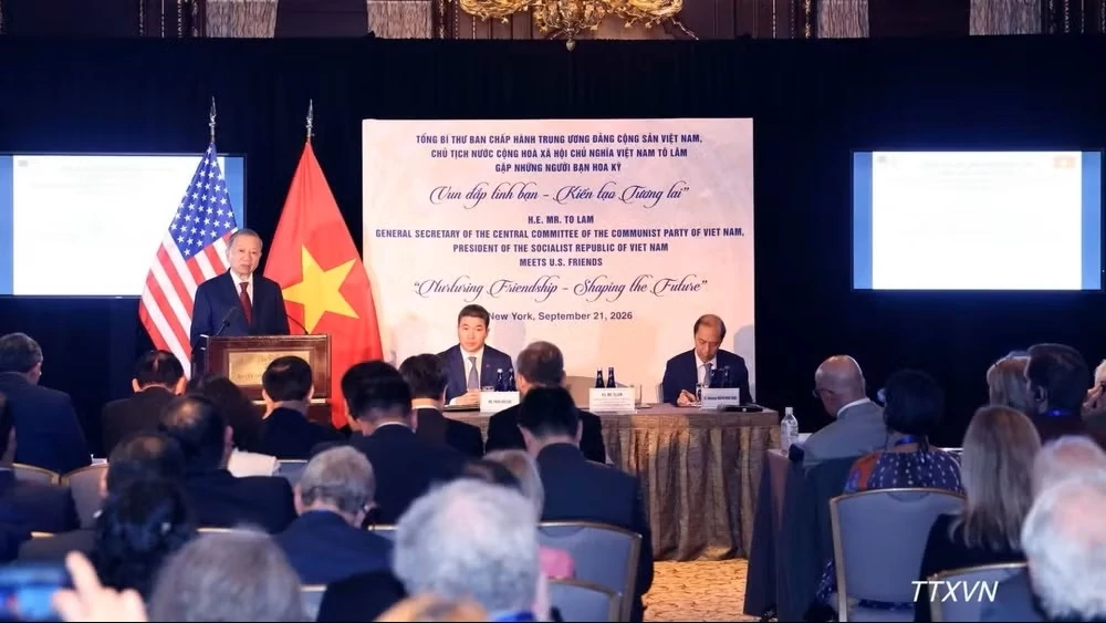 Tiếp tục cùng những người bạn Hoa Kỳ vun đắp tình bạn, kiến tạo giá trị phát triển Tiếp tục cùng những người bạn Hoa Kỳ vun đắp tình bạn, kiến tạo giá trị phát triển