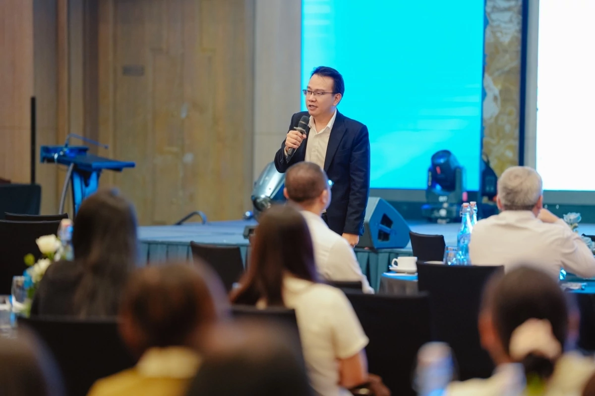 TS. Đào Lê Hòa An - Chủ nhiệm chương trình Tâm lý học Trường Đại học Victoria Thái Bình Dương, Ủy viên BCH Trung ương Hội Tâm lý học Việt Nam chia sẻ tại sự kiện. TS. Đào Lê Hòa An - Chủ nhiệm chương trình Tâm lý học Trường Đại học Victoria Thái Bình Dương, Ủy viên BCH Trung ương Hội Tâm lý học Việt Nam chia sẻ tại sự kiện.