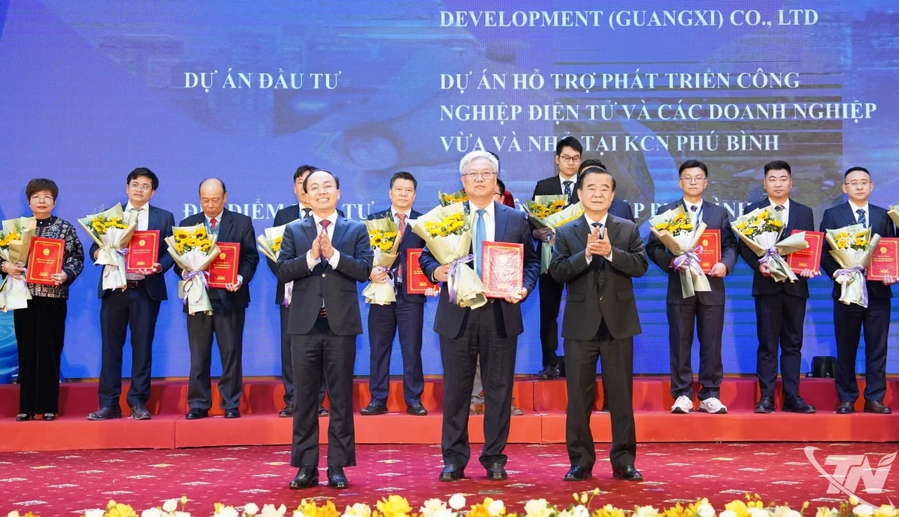 Thái Nguyên mở rộng không gian đầu tư, hướng tới dòng vốn chất lượng Thái Nguyên mở rộng không gian đầu tư, hướng tới dòng vốn chất lượng