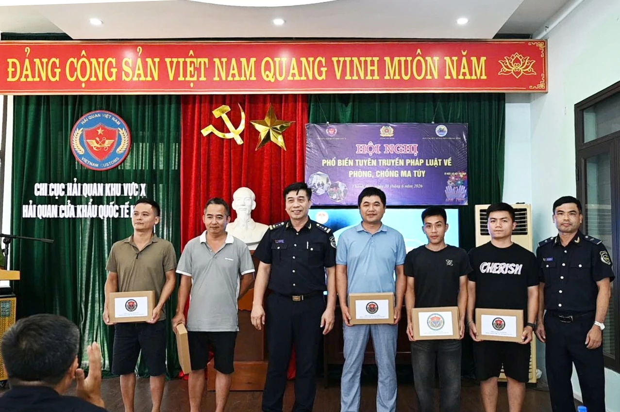 Hải quan khu vực X tăng cường kiểm soát ma túy trên tuyến biên giới
