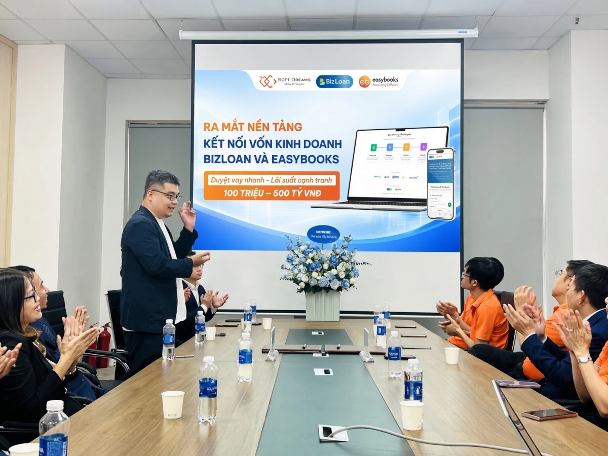 Ra mắt tiện ích kết nối vốn BizLoan trên EasyBooks thuộc hệ sinh thái Softdreams