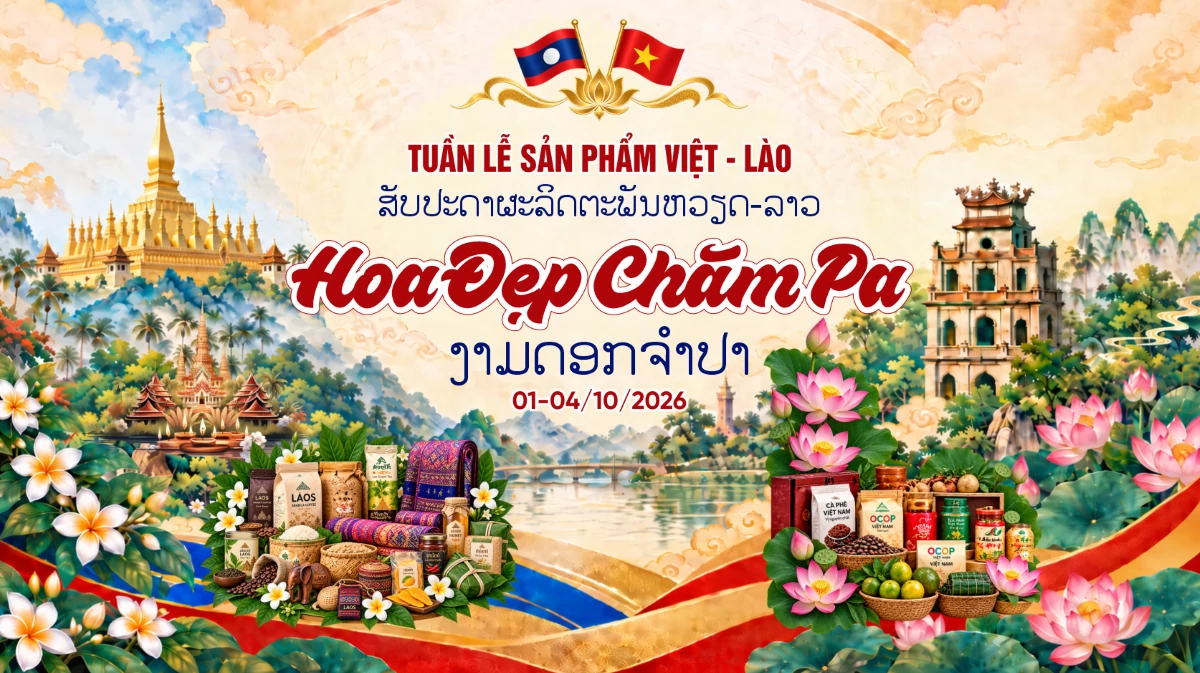 Sắp diễn ra Tuần lễ sản phẩm Việt - Lào tại Hà Nội Sắp diễn ra Tuần lễ sản phẩm Việt - Lào tại Hà Nội