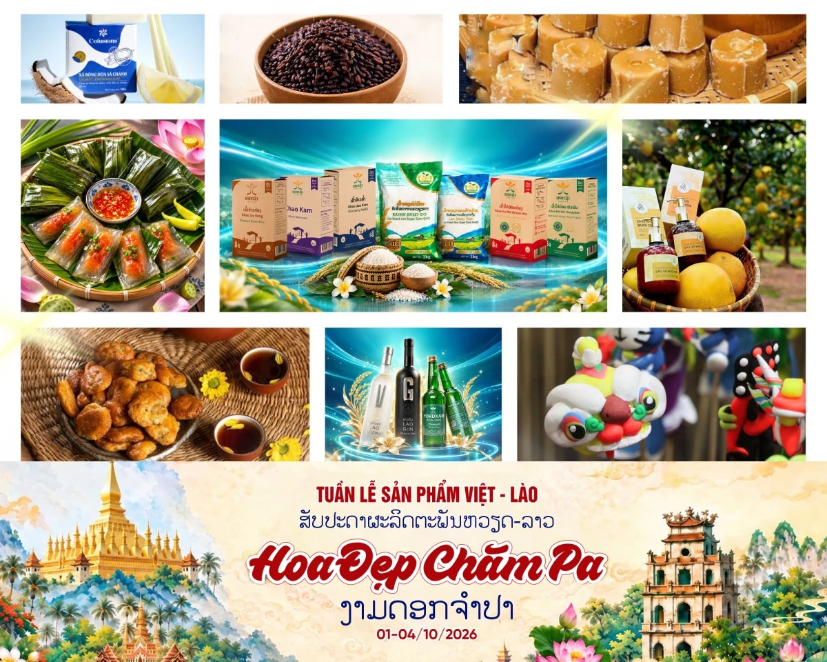 Sắp diễn ra Tuần lễ sản phẩm Việt - Lào tại Hà Nội Sắp diễn ra Tuần lễ sản phẩm Việt - Lào tại Hà Nội