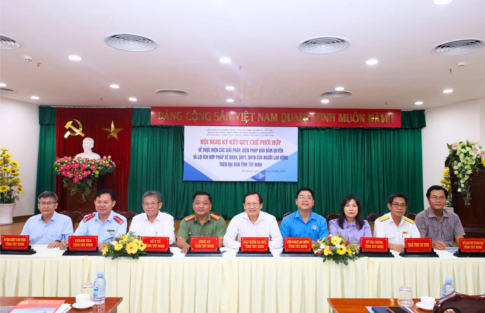 Tây Ninh: 10 cơ quan, đơn vị phối hợp bảo vệ quyền lợi bảo hiểm xã hội cho người lao động