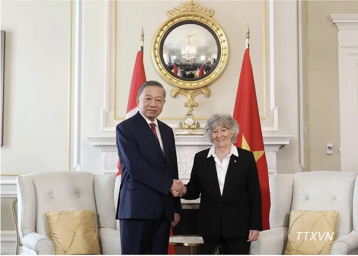 Tổng Bí thư, Chủ tịch nước Tô Lâm hội kiến Toàn quyền Canada Louise Arbour Tổng Bí thư, Chủ tịch nước Tô Lâm hội kiến Toàn quyền Canada Louise Arbour