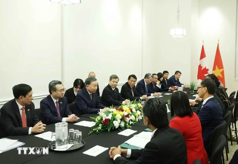 Tổng Bí thư, Chủ tịch nước Tô Lâm tiếp Nhóm Nghị sĩ hữu nghị Canada - Việt Nam Tổng Bí thư, Chủ tịch nước Tô Lâm tiếp Nhóm Nghị sĩ hữu nghị Canada - Việt Nam