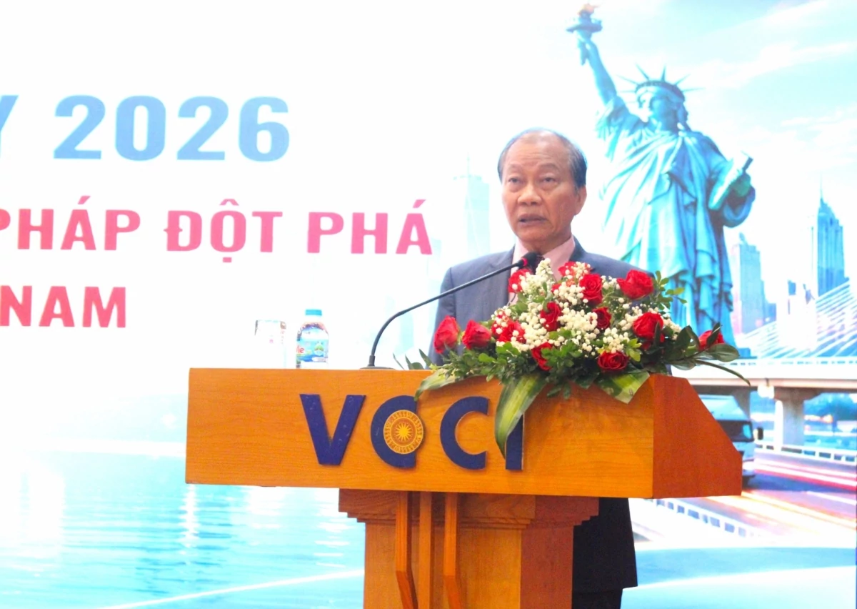 ông Hoàng Quang Phòng, Phó Chủ tịch Liên đoàn Thương mại và Công nghiệp Việt Nam (VCCI)