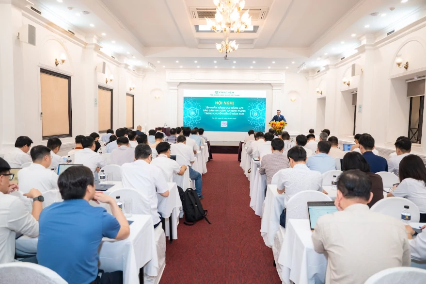 Vinachem chú trọng nâng cao năng lực bảo đảm an toàn, an ninh mạng trong công tác chuyển đổi số năm 2026 chuyển đổi số