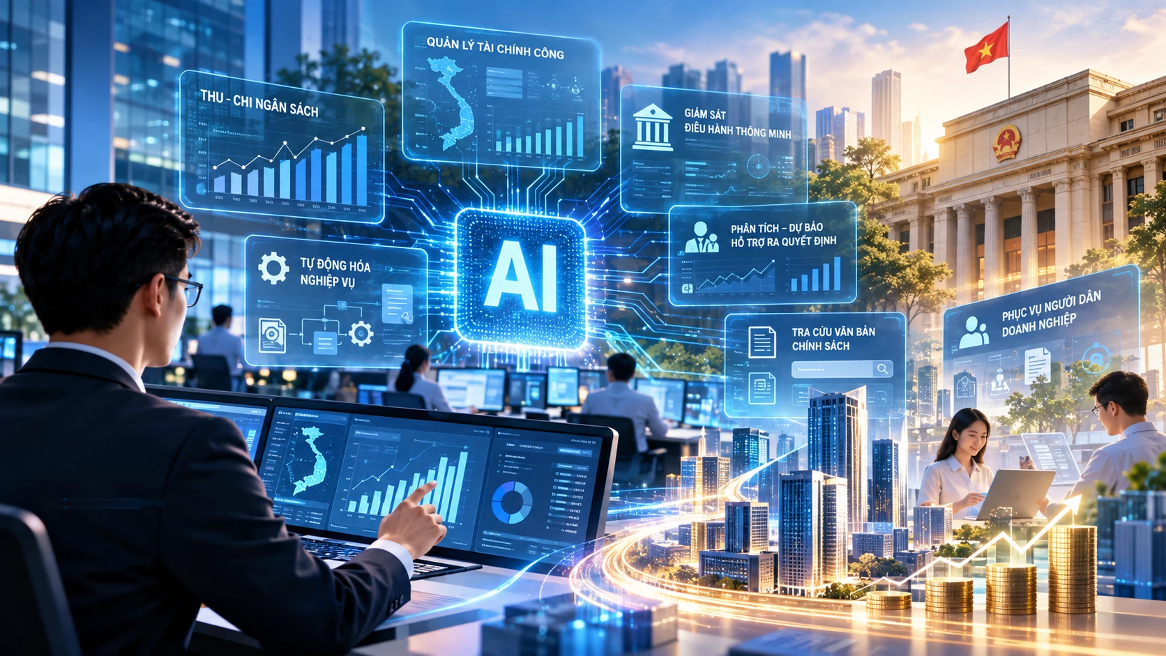 Đưa AI vào nghiệp vụ lõi, hướng tới nền tài chính AI-First Đưa AI vào nghiệp vụ lõi, hướng tới nền tài chính AI-First