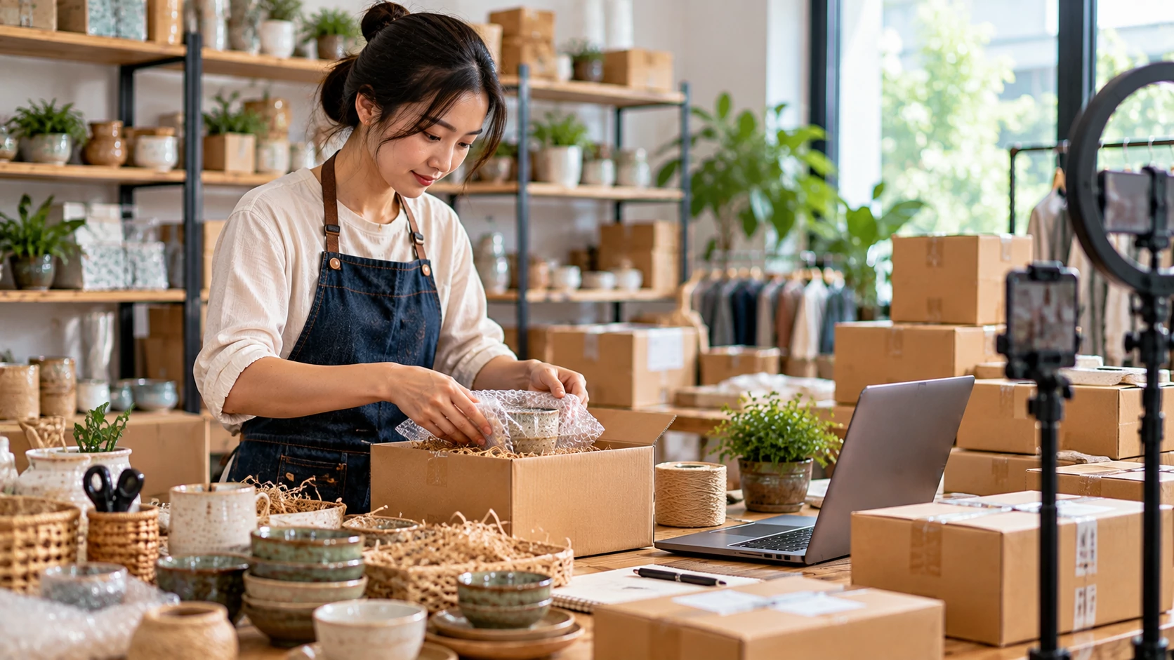 Bán hàng qua sàn: Hộ sản xuất hàng hóa cần khai đúng ngành nghề để tính thuế
