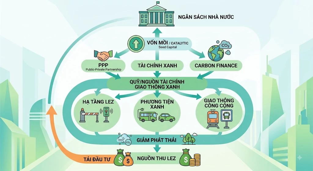 Giải pháp tài chính bền vững trong quản trị quy hoạch vùng phát thải thấp tại Thủ đô Hà Nội Giải pháp tài chính bền vững trong quản trị quy hoạch vùng phát thải thấp tại Thủ đô Hà Nội