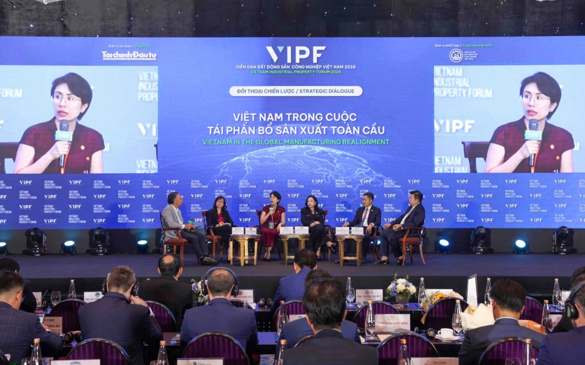 Bài toán bất động sản công nghiệp Việt Nam trong bối cảnh tái cấu trúc toàn cầu. Ảnh: BTC Bất động sản công nghiệp tìm cơ hội trong vòng xoáy biến động