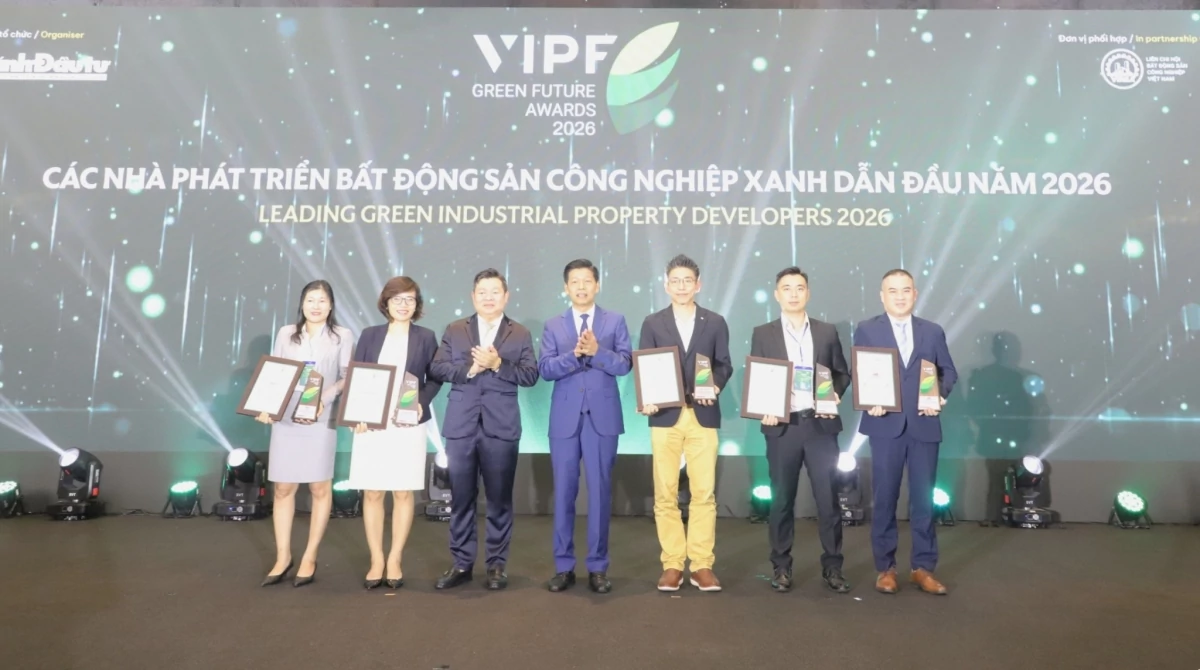 Các doanh nghiệp được vinh danh ở giải thưởng Bất động sản công nghiệp tìm cơ hội trong vòng xoáy biến động