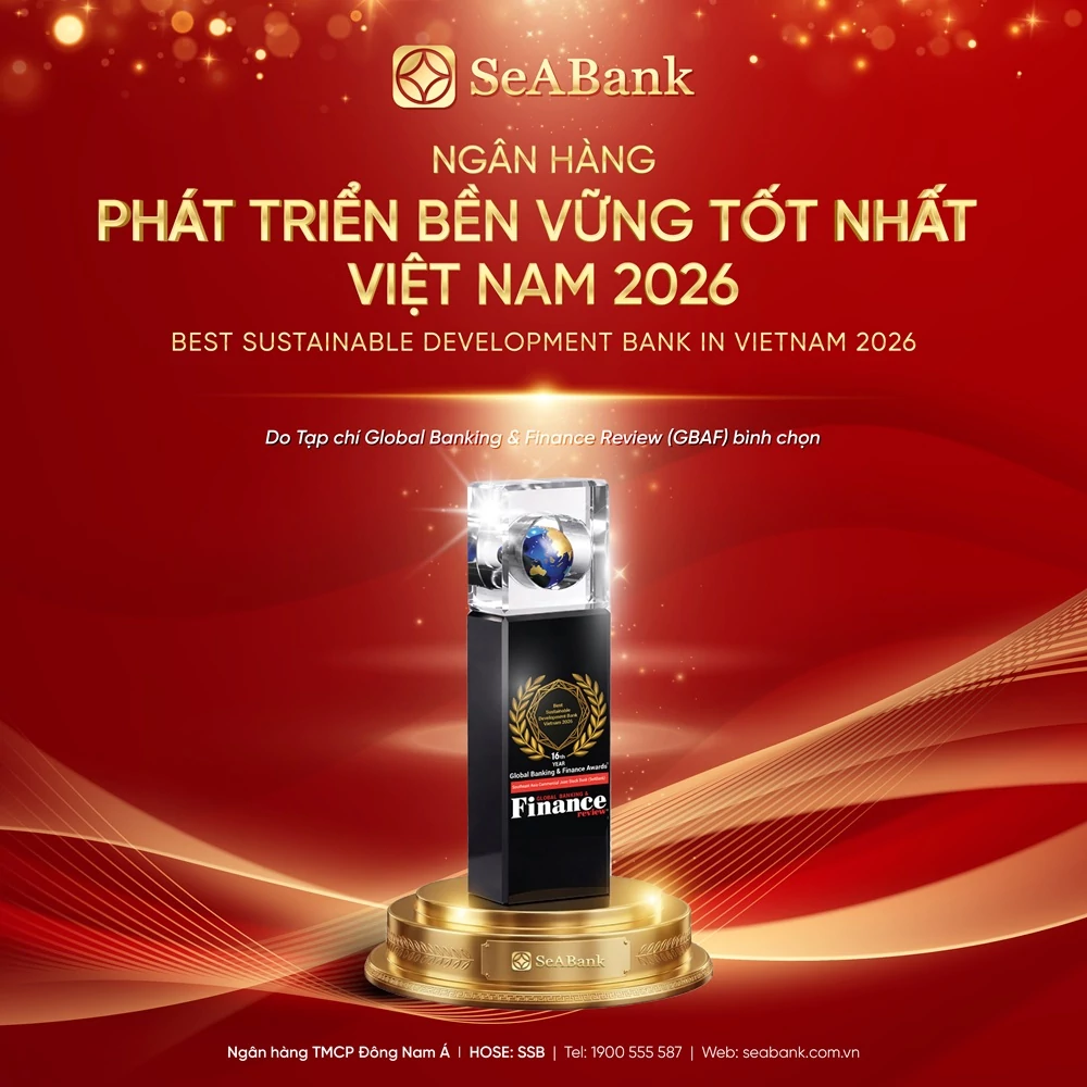 SeABank được vinh danh ở hai lĩnh vực cộng đồng và phát triển bền vững SeABank được vinh danh ở hai lĩnh vực cộng đồng và phát triển bền vững