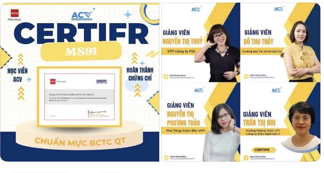 CertIFR ACCA – Cơ hội học và thi chứng chỉ Báo cáo tài chính quốc tế bằng tiếng Việt với chi phí ưu đãi CertIFR ACCA – Cơ hội học và thi chứng chỉ Báo cáo tài chính quốc tế bằng tiếng Việt với chi phí ưu đãi