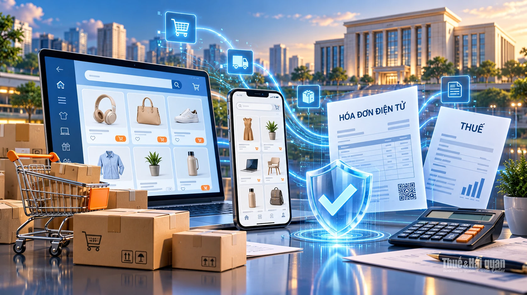 Bài 3: Khi nền tảng thương mại số trở thành mắt xích thu thuế
