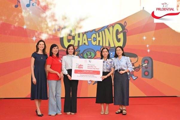 Prudential Việt Nam mang giáo dục tài chính đến gần hơn với trẻ em