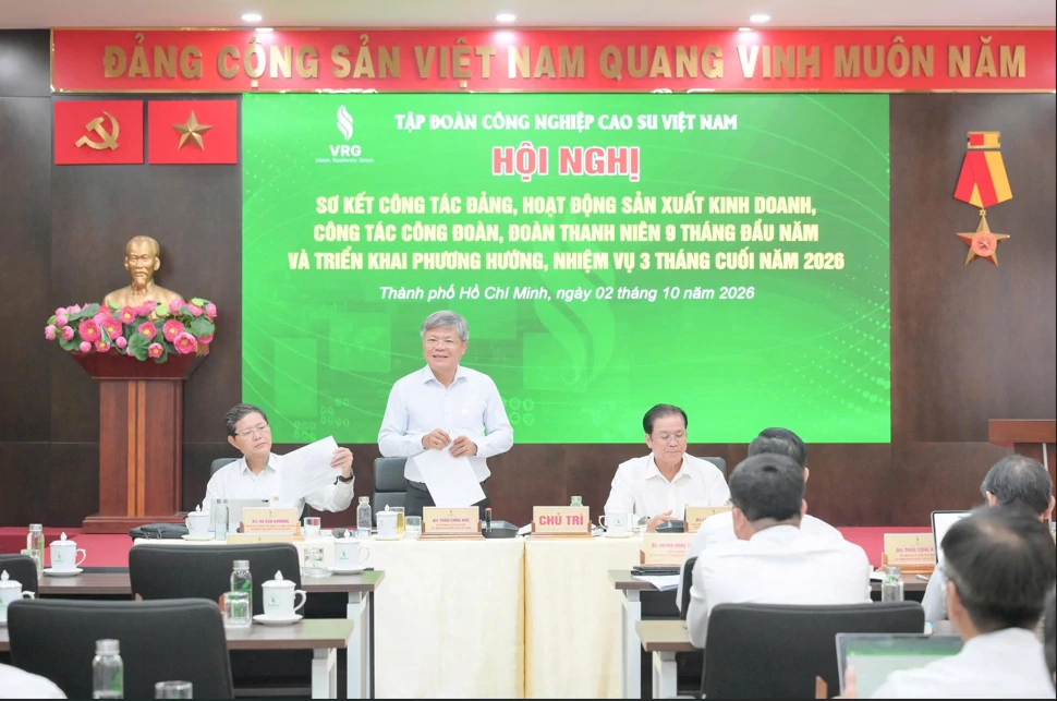 Tập đoàn Công nghiệp Cao su Việt Nam tăng tốc hướng tới mốc tăng trưởng mới Tập đoàn Công nghiệp Cao su Việt Nam tăng tốc hướng tới mốc tăng trưởng mới