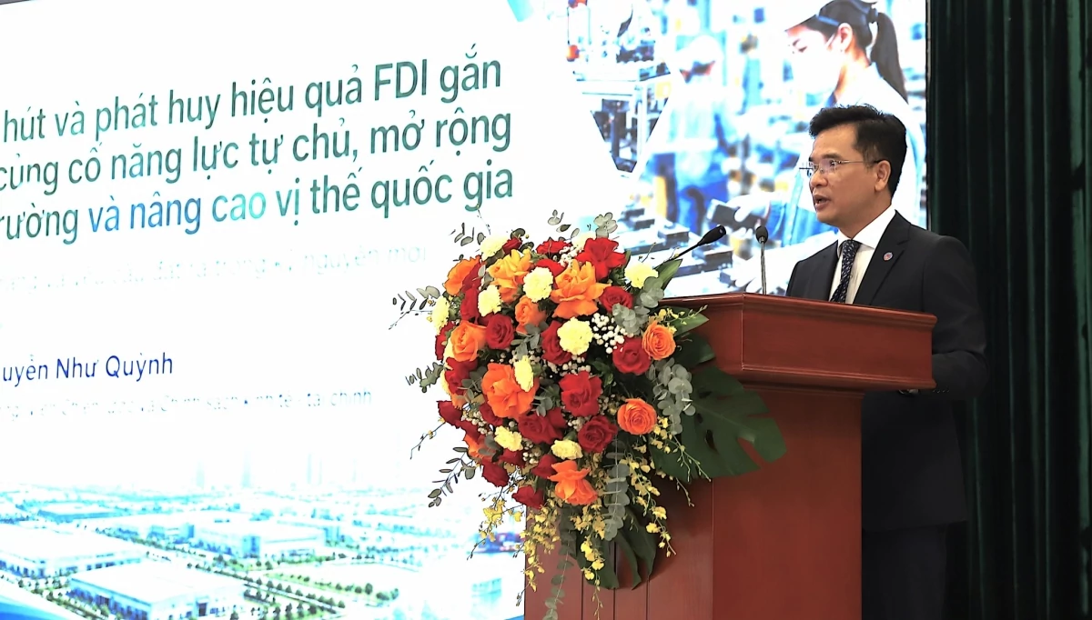 Nâng chất lượng thu hút vốn đầu tư nước ngoài, tăng năng lực nội sinh của nền kinh tế