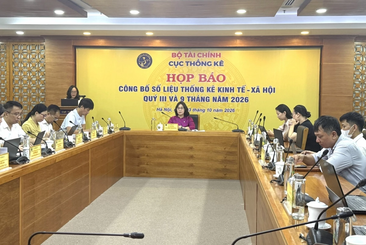 Tổng sản phẩm trong nước (GDP) quý III/2026 tăng 9,95% Tổng sản phẩm trong nước (GDP) quý III/2026 tăng 9,95%