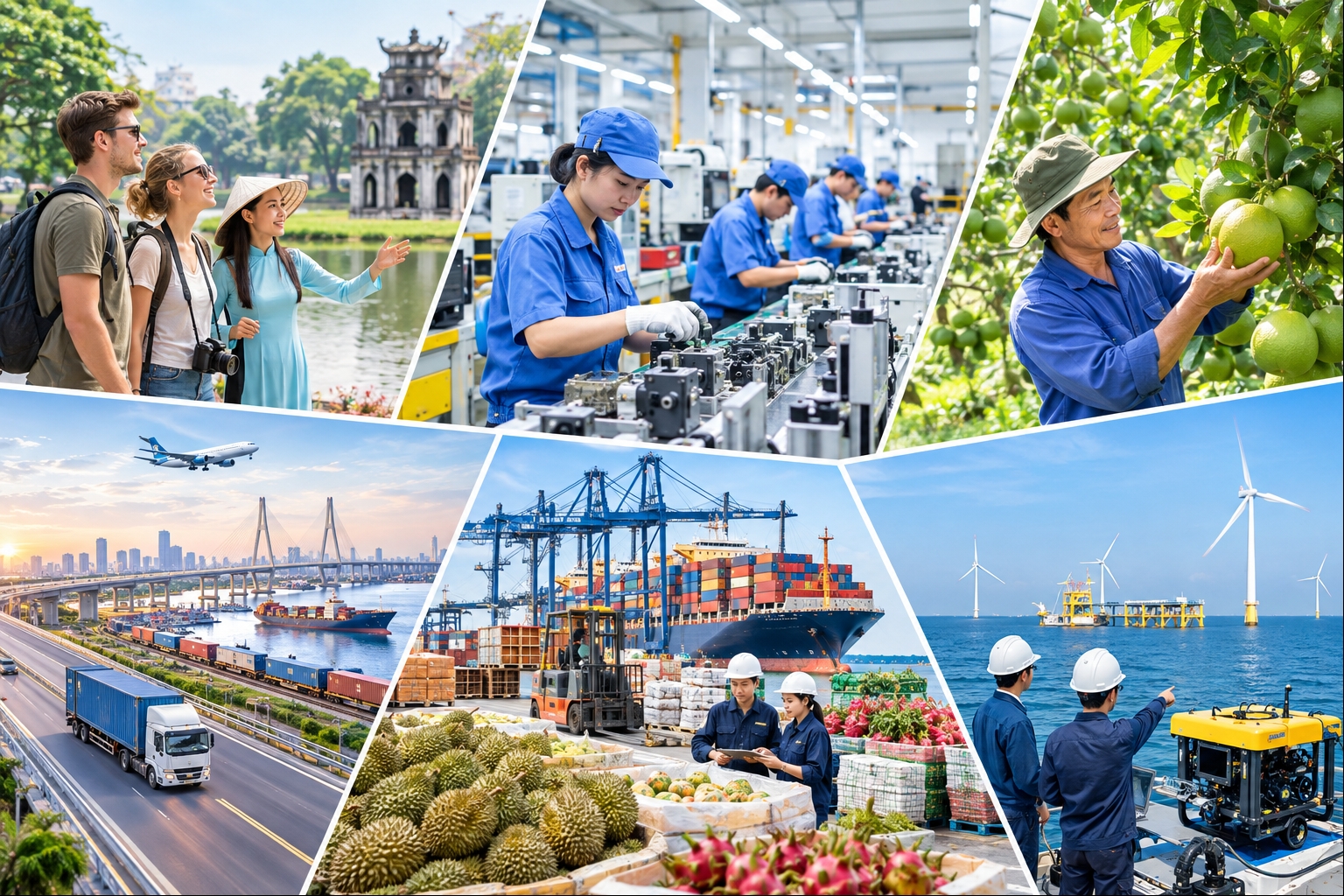 GDP 9 tháng năm 2026 tăng 9,01%, kinh tế Việt Nam dồn lực cho quý nước rút