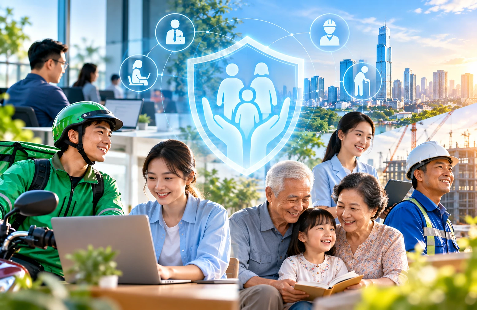 Mở rộng diện bao phủ, hoàn thiện chính sách bảo hiểm xã hội phù hợp thực tiễn