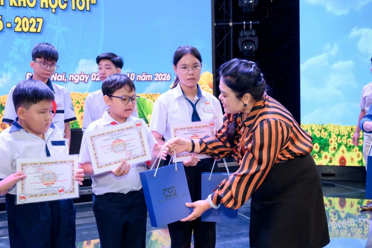 Vedan Việt Nam 15 năm đồng hành cùng chương trình học bổng Vedan Việt Nam 15 năm đồng hành cùng chương trình học bổng